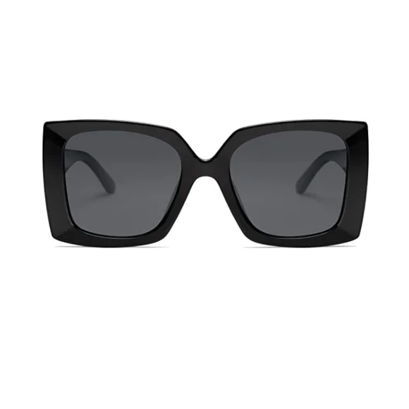 Accessories | Black Square Polarized Womens Sunglasses 